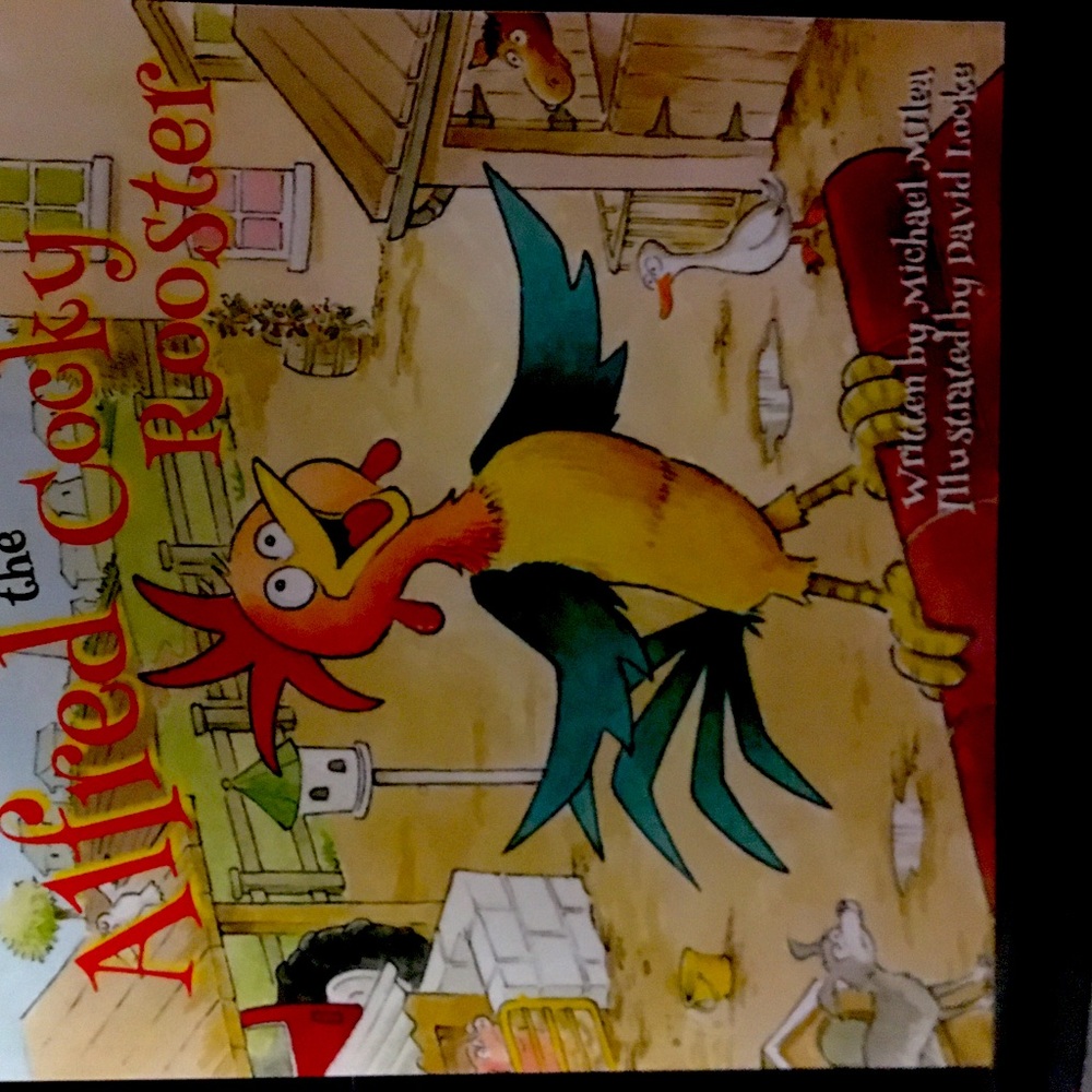Alfred the cocky rooster by Mike Milea